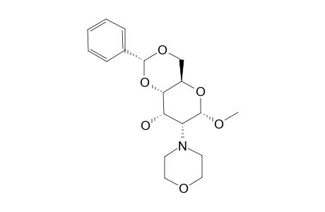 METHYL-4,6-O-BENZYLIDENE-2-DEOXY-2-(4-MORPHOLINYL)-ALPHA-D-ALLOPYRANOSIDE