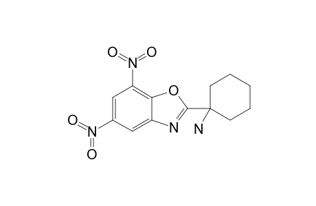 2-(1-AMINOCYCLOHEXYL)-5,7-DINITRO-1,3-BENZOXAZOLE
