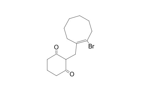 2-[[(1Z)-2-bromanylcycloocten-1-yl]methyl]cyclohexane-1,3-dione