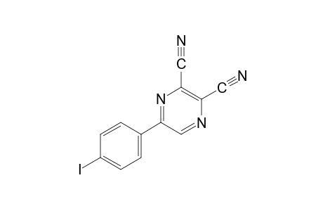 5-(p-iodophenyl)-2,3-pyrazinedicarbonitrile