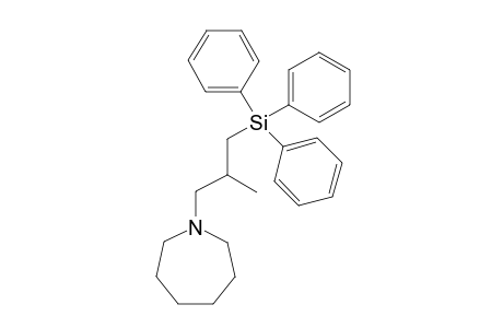 N-(2-Methyl-3-(triphenylsilyl)propyl)azepane