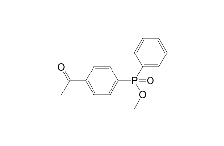 Methyl (4-acetylphenyl)(phenyl)phosphinate