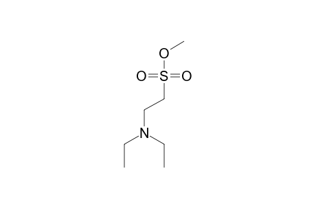 Ethanesulfonic acid, 2-(diethylamino)-, methyl ester