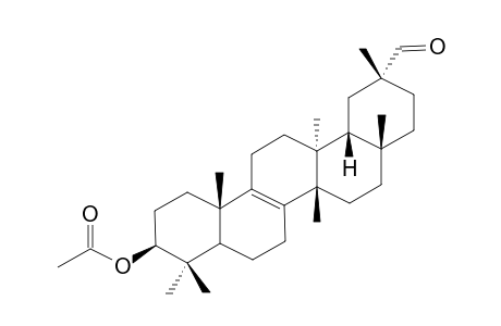 D:C-FRIEDOOLEAN-8-EN-3-BETA-ACETOXY-29-FORMYL
