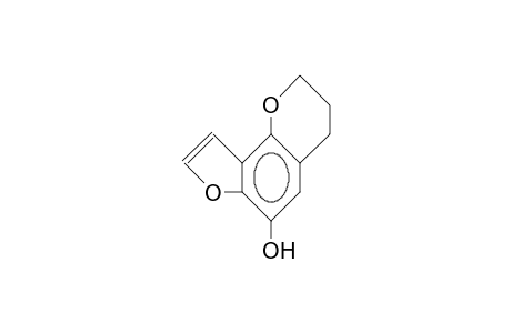 6-Methoxy-(2,3,4H)-furo(2,3-H)-1-benzopyran