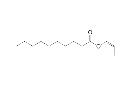 (Z)-prop-1-enyl decanoate