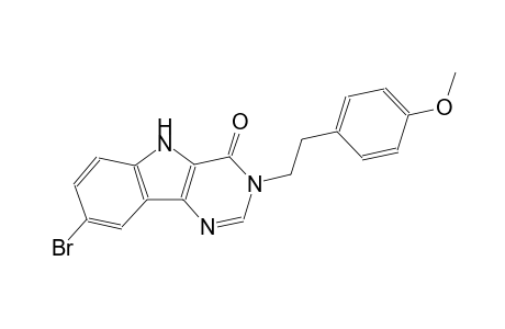 8-bromo-3-[2-(4-methoxyphenyl)ethyl]-3,5-dihydro-4H-pyrimido[5,4-b]indol-4-one