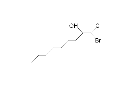 1-Bromo-1-chloro-nonan-2-ol