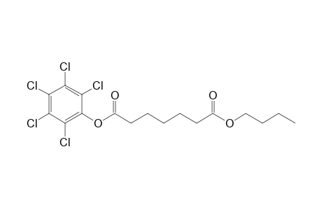 Pimelic acid, pentachlorophenyl butyl ester