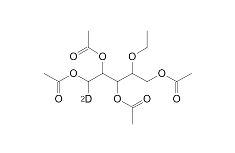 4-0-Ethylpentitol 1,2,3,5-tetraacetate(1-D)