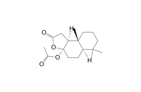 Naphtho[2,1-b]furan-2(1H)-one, 3a-(acetyloxy)decahydro-6,6,9a-trimethyl-, [3aR-(3a.alpha.,5a.alpha.,9a.beta.,9b.alpha.)]-