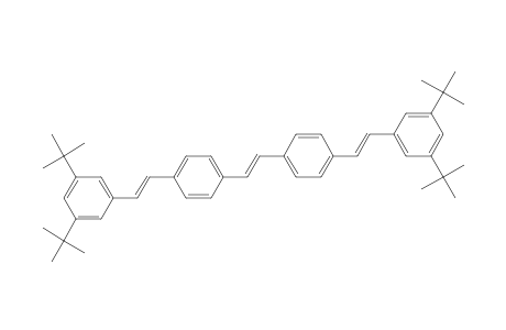 Benzene, 1,1'-(1,2-ethenediyl)bis[4-[2-[3,5-bis(1,1-dimethylethyl)phenyl]ethenyl]-, (E,E,E)-