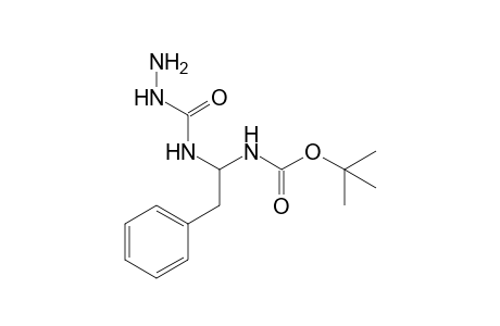 4-[1-(t-Butoxycarbonylamino)-2-phenylethyl]semicarbazide