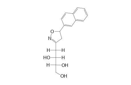 3-(2'-Deoxy-D-gluco-tetrol-1'-yl)-5-(2"-naphthyl)-2-isoxazoline