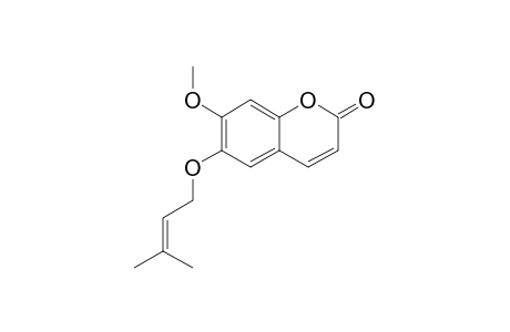 6-(3,3-DIMETHYLALLYOXY)-7-METHOXYCOUMARIN