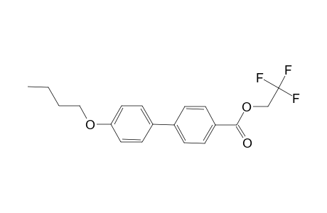 1,1'-Biphenyl-4-carboxylic acid, 4'-butoxy-, 2,2,2-trifluoroethyl ester