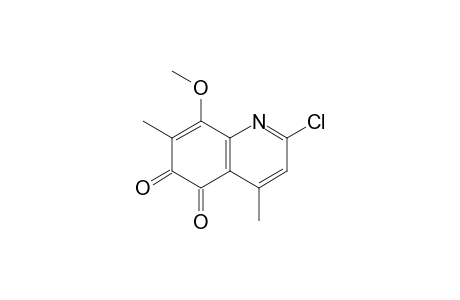 2-Chloro-8-methoxy-4,7-dimethyl-5,6-quinolinedione