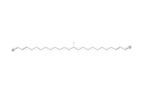 (S,2E,22E)-12-methyltetracosa-2,22-dienedial