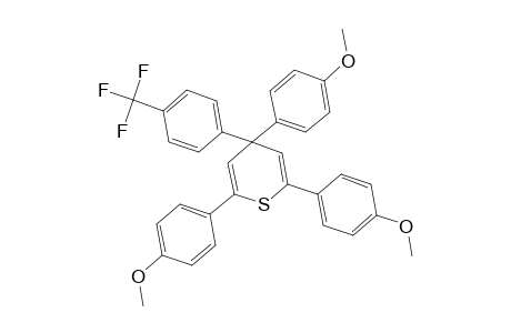 2,4,6-tris(4-methoxyphenyl)-4-[4-(trifluoromethyl)phenyl]thiopyran