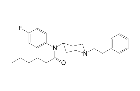 N-4-Fluorophenyl-N-[1-(1-phenylpropan-2-yl)piperidin-4-yl]hexanamide