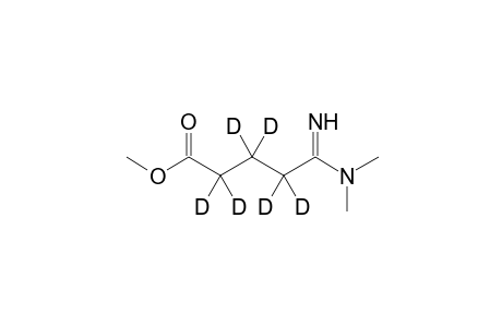 [2,2,3,3,4,4-D6]-Methyl-4-(N,N-dimethyl-N'-formamidino)-butanoate