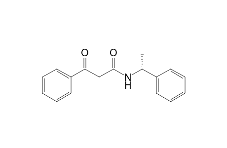 3-keto-3-phenyl-N-[(1R)-1-phenylethyl]propionamide