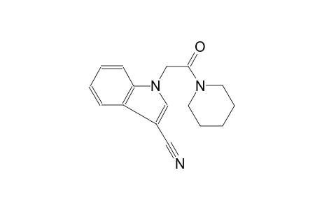 1H-indole-3-carbonitrile, 1-[2-oxo-2-(1-piperidinyl)ethyl]-