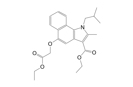 1H-benz[g]indole-3-carboxylic acid, 5-(2-ethoxy-2-oxoethoxy)-2-methyl-1-(2-methylpropyl)-, ethyl ester