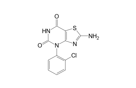 Thiazolo[4,5-d]pyrimidine-5,7(4H,6H)-dione, 2-amino-4-(2-chlorophenyl)-