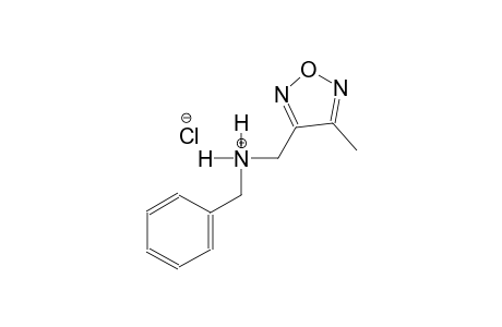1,2,5-oxadiazole-3-methanaminium, 4-methyl-N-(phenylmethyl)-, chloride
