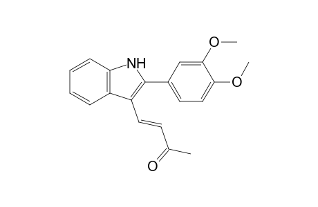 (3E)-4-[2-(3,4-Dimethoxyphenyl)-1H-indol-3-yl]but-3-en-2-one