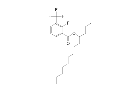 2-Fluoro-3-trifluoromethylbenzoic acid, 4-tridecyl ester