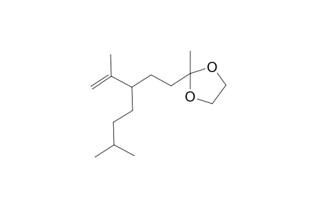 2,2-Ethylenedioxy-5-isopropenyl-8-methylnonane