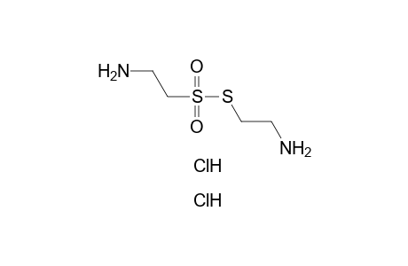 2-AMINOTHIOETHANESULFONIC ACID, S-(2-AMINOETHYL)ESTER, DIHYDROCHLORIDE