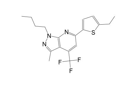 1-butyl-6-(5-ethyl-2-thienyl)-3-methyl-4-(trifluoromethyl)-1H-pyrazolo[3,4-b]pyridine