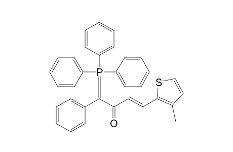 (E)-4-(3-methyl-2-thienyl)-1-phenyl-1-triphenylphosphoranylidene-but-3-en-2-one