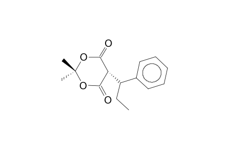 5-(1-Phenylpropyl)-2,2-dimethyl-1,3-dioxane-4,6-dione