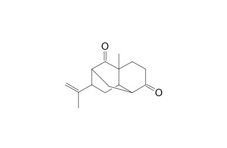 1,6-Methanonaphthalene-4,9(1H)-dione, octahydro-1-methyl-7-(1-methylethenyl)-