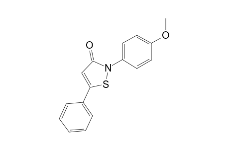 2-(4-Methoxyphenyl)-5-phenylisothiazol-3(2H)-one