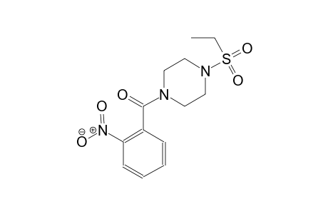 piperazine, 1-(ethylsulfonyl)-4-(2-nitrobenzoyl)-
