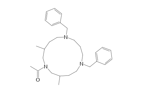 10-Acetyl-1,5-dibenzyl-8,12-dimethyl-1,5,10-triazacyclotetradecane