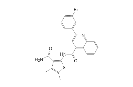 N-[3-(aminocarbonyl)-4,5-dimethyl-2-thienyl]-2-(3-bromophenyl)-4-quinolinecarboxamide