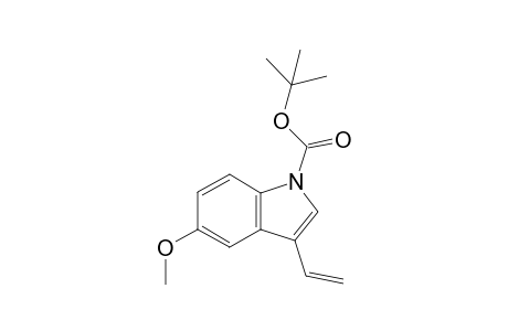 N-(tert-Butoxycarbonyl)-3-ethenyl-5-methoxyindole