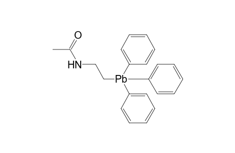 N-[2-(triphenylplumbyl)ethyl]acetamide