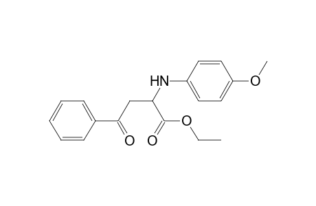Ethyl 2-[N-(4-Methoxyphenylamino)]-4-oxo-4-phenylbutanoate