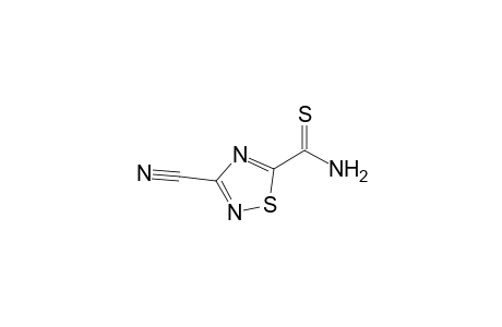 1,2,4-Thiadiazole-5-carbothioamide, 3-cyano-