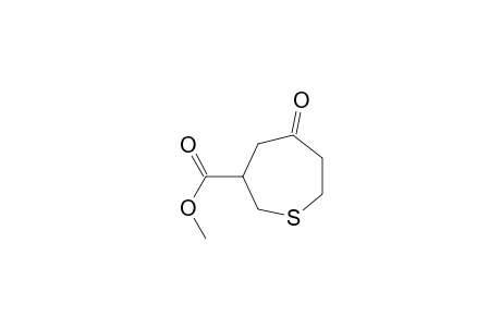 Methyl 5-Oxo-1-thia-3-cycloheptanecarboxylate