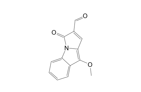 2-FORMYL-3-OXO-9-METHOXYPYRROLO-[1.2-A]-INDOLE