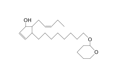 4-(8-Tetrahydropyranyloxy-octyl)-5-(penten-2-yl)-cyclopent-2-en-1-ol