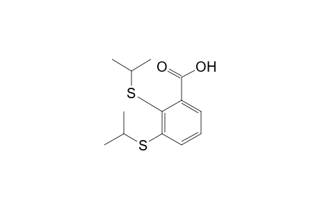 2,3-Bis(isopropylmercapto)benzenoic acid